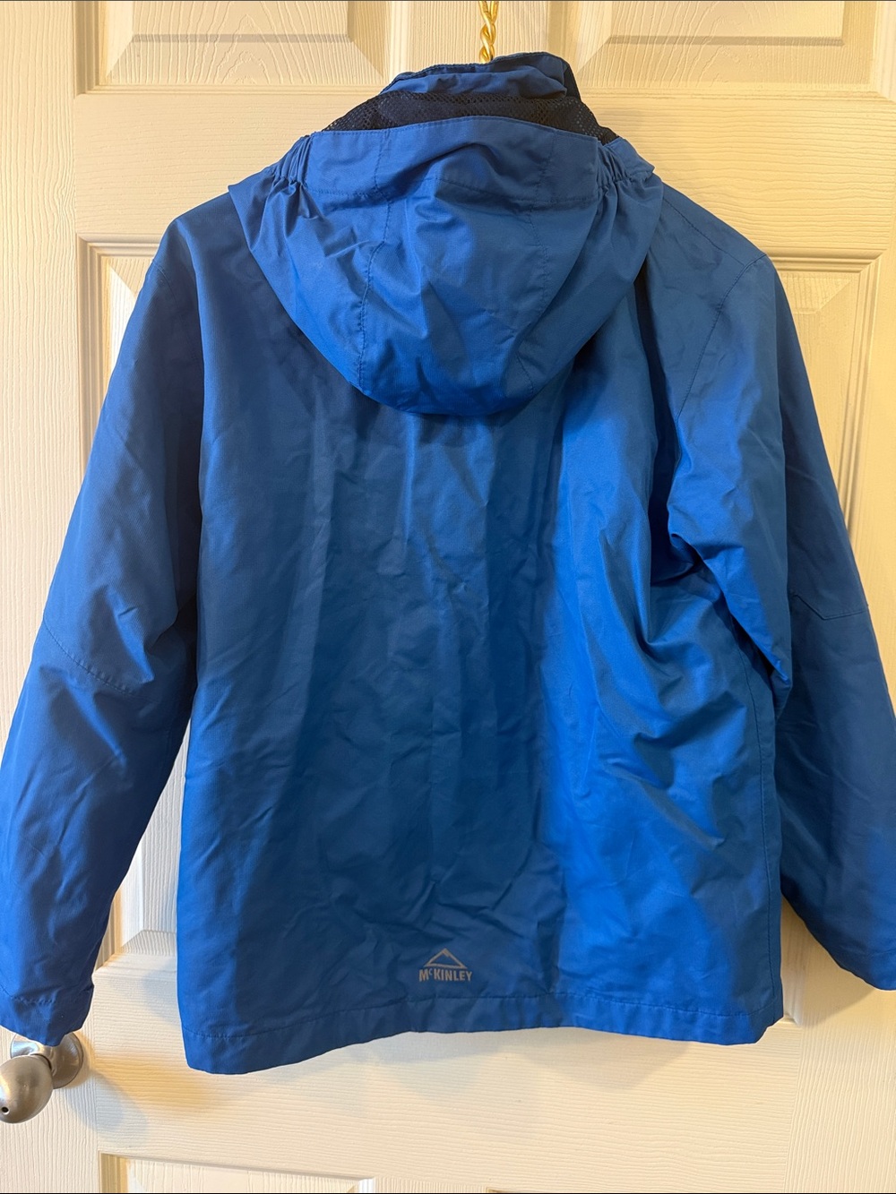 Blue Waterproof Shell Jacket rain jacket - Picture 4 of 4